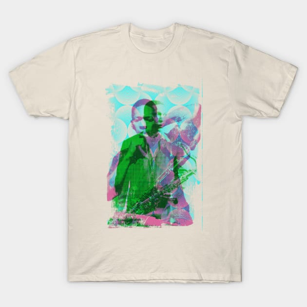 John Coltrane T-Shirt by HAPPY TRIP PRESS